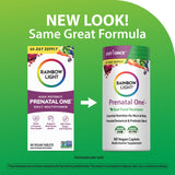 Prenatal One + Real Food Nutrients, 60 Vegan Caplets