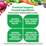 Prenatal One + Real Food Nutrients, 60 Vegan Caplets