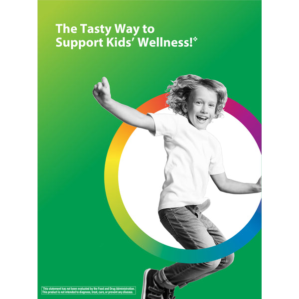 Kids Sunny Gummies Vitamin D3 1000 IU, 60 Vegetarian Gummies Lifestyle