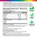 Supplement Facts for RL Liquid Magnesium, 4 fl oz bottle.