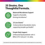 Liquid Probiotic 3 Billion CFU Unflavored (Organic), 1 fl oz (30 mL) Liquid
