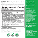 Liquid Probiotic 3 Billion CFU Unflavored (Organic), 1 fl oz (30 mL) Liquid