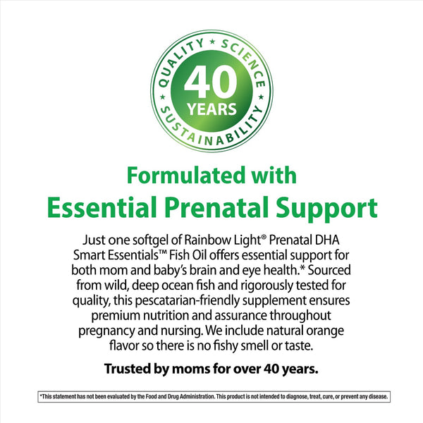 Prenatal DHA Ultra Omega-3 Fish Oil, 180 Softgels