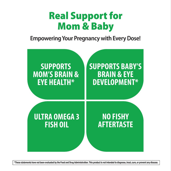 Prenatal DHA Ultra Omega-3 Fish Oil, 180 Softgels