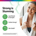 Product highlights graphic stating Lean Muscle and Strength*, Cellular Energy*, Skin Health*.
