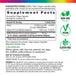 Supplement Facts panel for RL Methylfolate Saffron B12 60 Capsules displayed clearly.