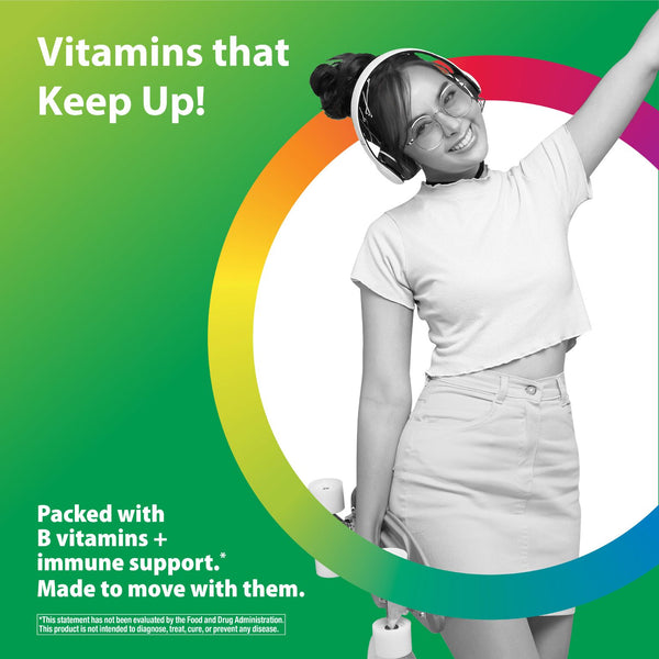 Active Health Teen with DermaComplex + Real Food Nutrients, 45 Vegan Caplets