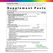 The Supplement Facts panel for RL All-Zyme 90 Veg Capsules.