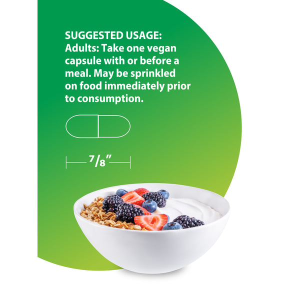 All-Zyme Double Strength, 180 Vegan Capsules Directions
