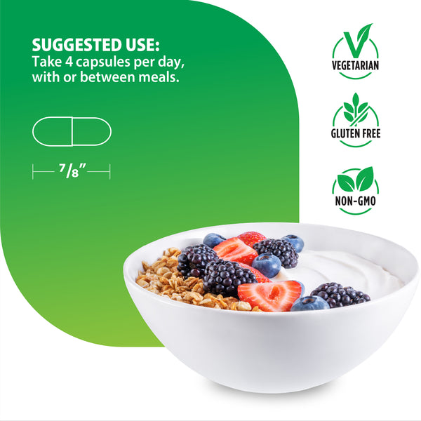 Certifiée Femmes + Multi Nutriments Alimentaires Réels, 120 Capsules Végétariennes