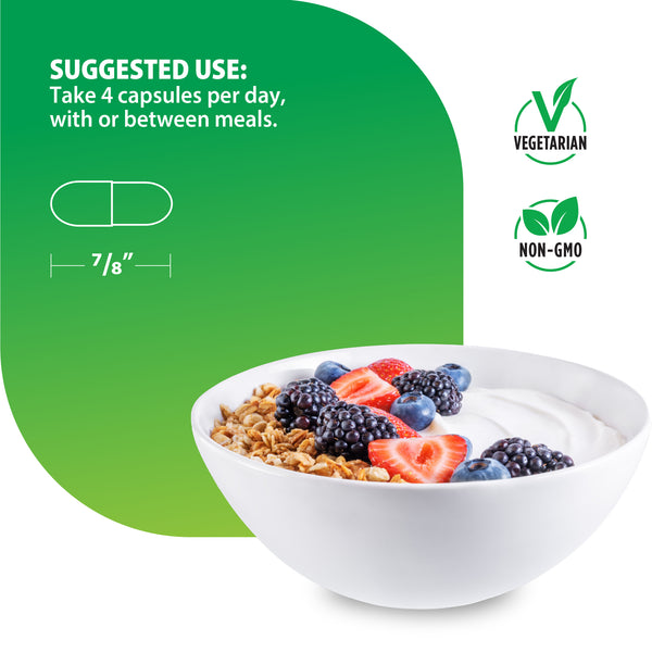 Multivitamínico Certificado para Hombres, 120 Cápsulas Vegetarianas