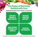 Product highlights graphic stating SUPPORTS IMMUNE & BONE HEALTH*, PROVIDES DIGESTIVE SUPPORT*, POTENT VITAMIN D & B COMPLEX, ESSENTIAL ANTIOXIDANTS