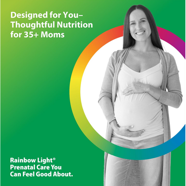 35+ Mamá y Bebé + Nutrientes de Comida Real, 60 Tabletas