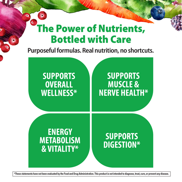 Men's One 50+ plus echte Lebensmittel-Nährstoffe, 150 vegetarische Tabletten