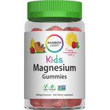 Kids Magnesium Gummies, 60 vegan gummies, lemon raspberry flavor. Vegan, gluten free and Non-GMO Project Verified.