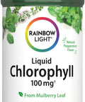 Liquid Chlorophyll 100 mg from Mulberry Leaf, Natural Peppermint Flavor, 16 fl. oz (473 mL) Dietary Supplement.