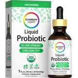 Liquid Probiotic 3 Billion CFU Unflavored (Organic), 1 fl oz (30 mL) Liquid