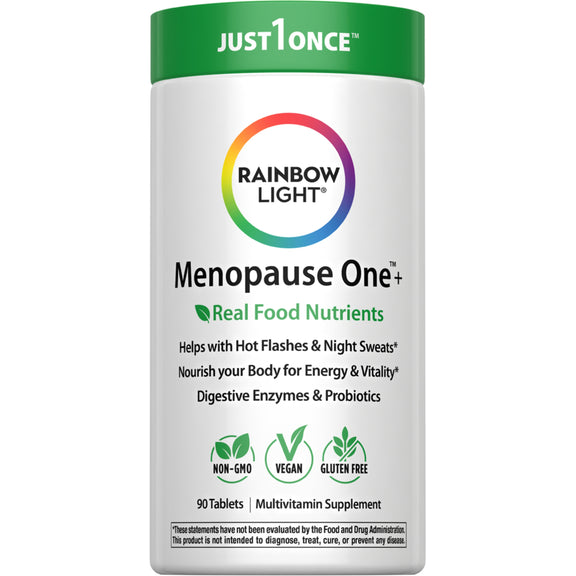 Menopausa One + Nutrientes de Alimentos Reais, 90 Cápsulas Veganas
