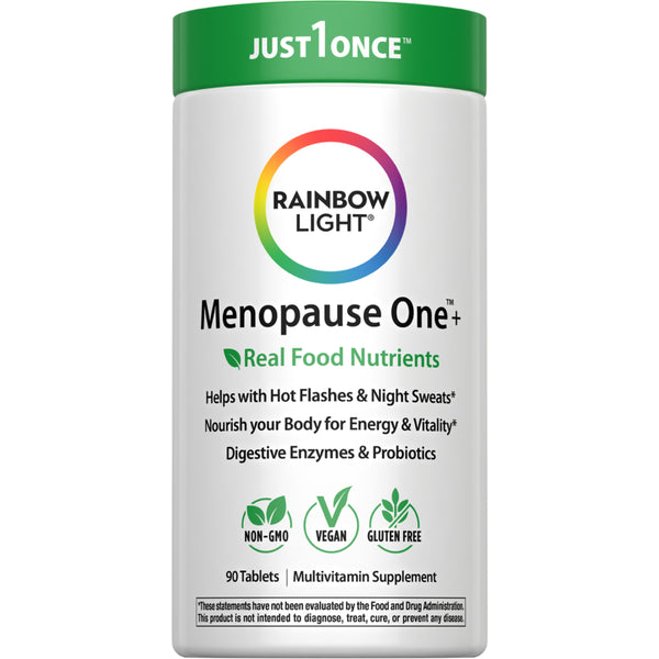 Menopausa One + Nutrienti da Cibo Reale, 90 Compresse Vegane