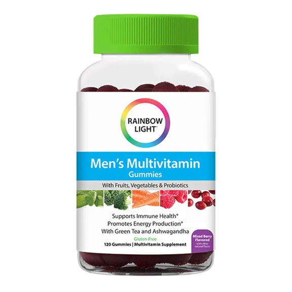 Men's Energy Multivitamin + Real Food Nutrients, 120 Vegetarian Gummies