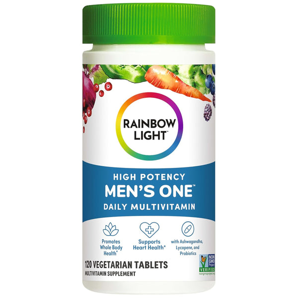 Men's One + Real Food Nutrients, 120 Vegetarian Caplets