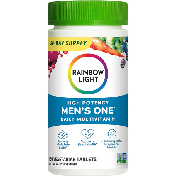 Men's One + Real Food Nutrients, 150 Vegetarian Caplets