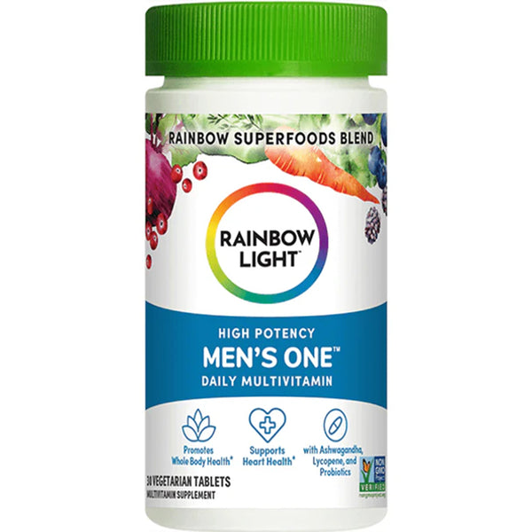 Men's One + Real Food Nutrients, 30 Vegetarian Caplets
