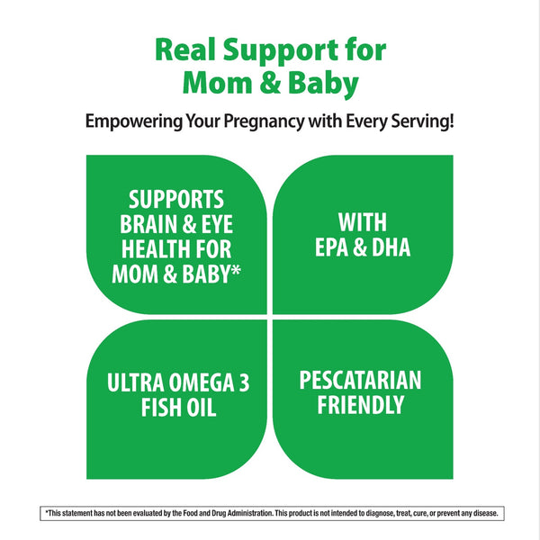 Prenatal DHA Ultra Omega-3 Fish Oil, 60 Softgels
