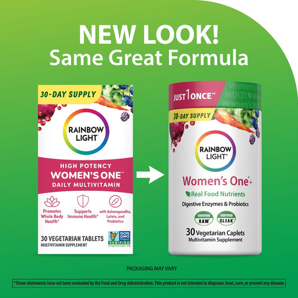 Women's One + Real Food Nutrients, 30 Vegetarian Caplets