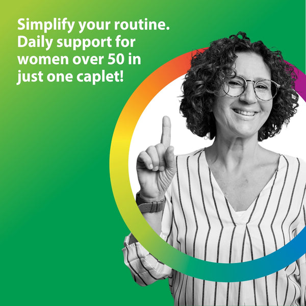 Women's One 50+ plus Real Food Nutrients, 120 Vegetarian Caplets