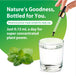 RL Oil Of Oregano Org liquid from a dropper into water, with fresh oregano leaves. Text: 'Nature's Goodness, Bottled for You.'
