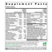 Supplement Facts panel for RL Postnatal Multi 120 Capsules.