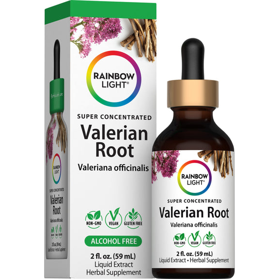 Valerian Root Liquid Herbal Extract Alcohol Free, 2 fl oz (59 mL) Liquid