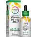 High Potency Vitamin D3 plus K2 as MK-7 Liquid Dietary Supplement in a 2 fl. oz (59 mL) bottle.