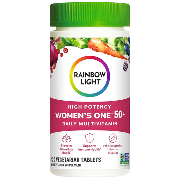 Women's One 50+ plus Real Food Nutrients, 120 Vegetarian Caplets