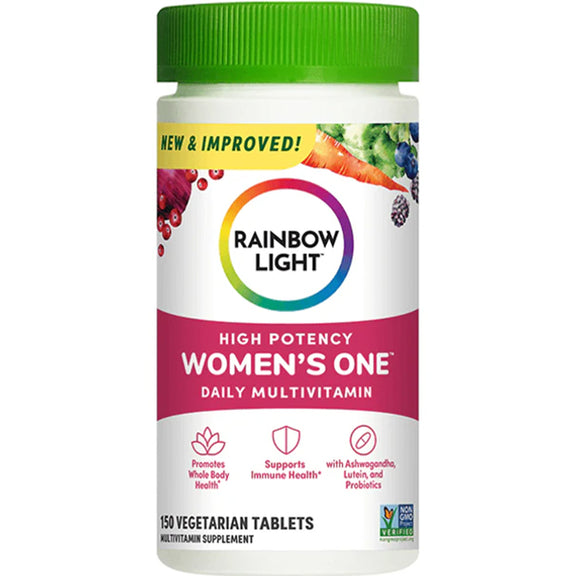One Womens + Nutrientes de Alimentos Reais, 150 Cápsulas Vegetarianas