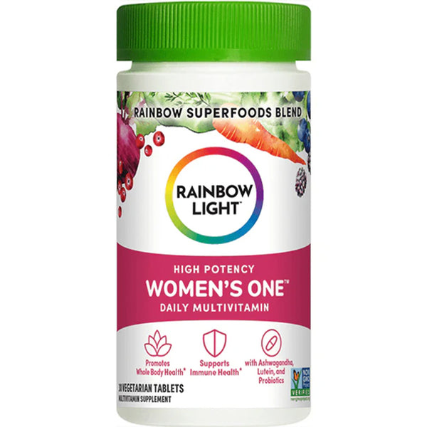 Women's One + Real Food Nutrients, 30 Vegetarian Caplets